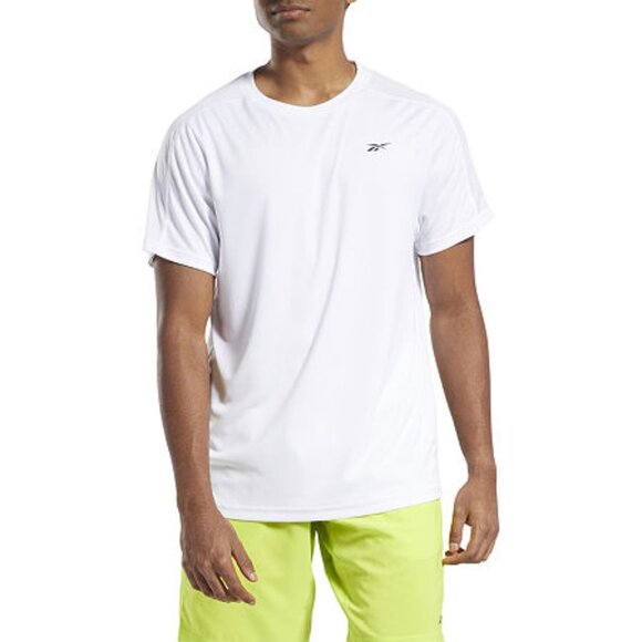 Men's Reebok Wor Short Sleeve Tech T-Shirt - White - Large - NWT - Picture 1 of 2